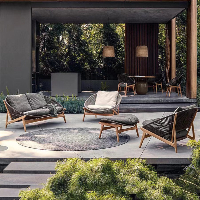 Outdoor Furniture Italian - 야외 소파 정원 가구 세트 파티오