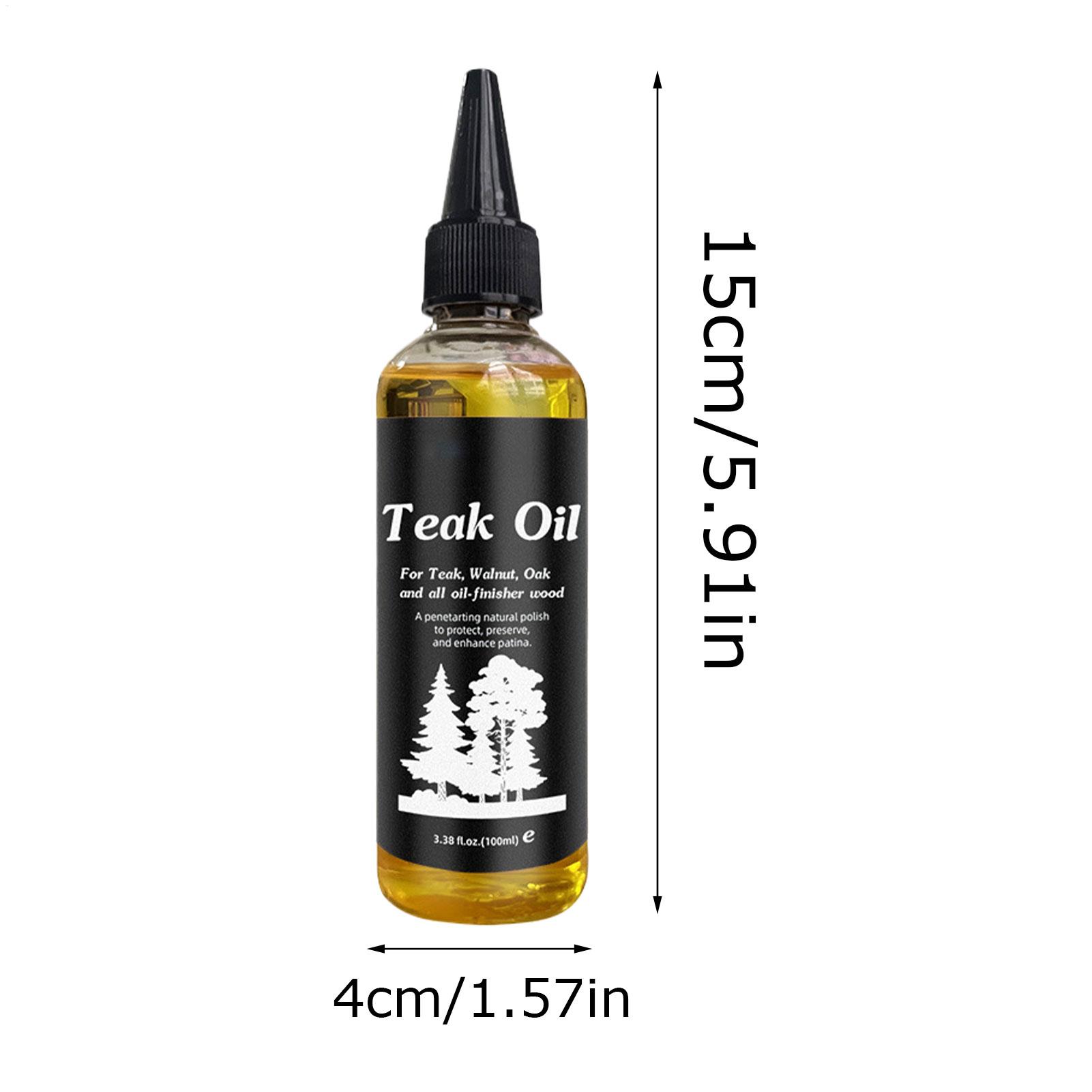 Outdoor Furniture Oil Teak - 100ml 가구 오일 목재 광택제 가구
