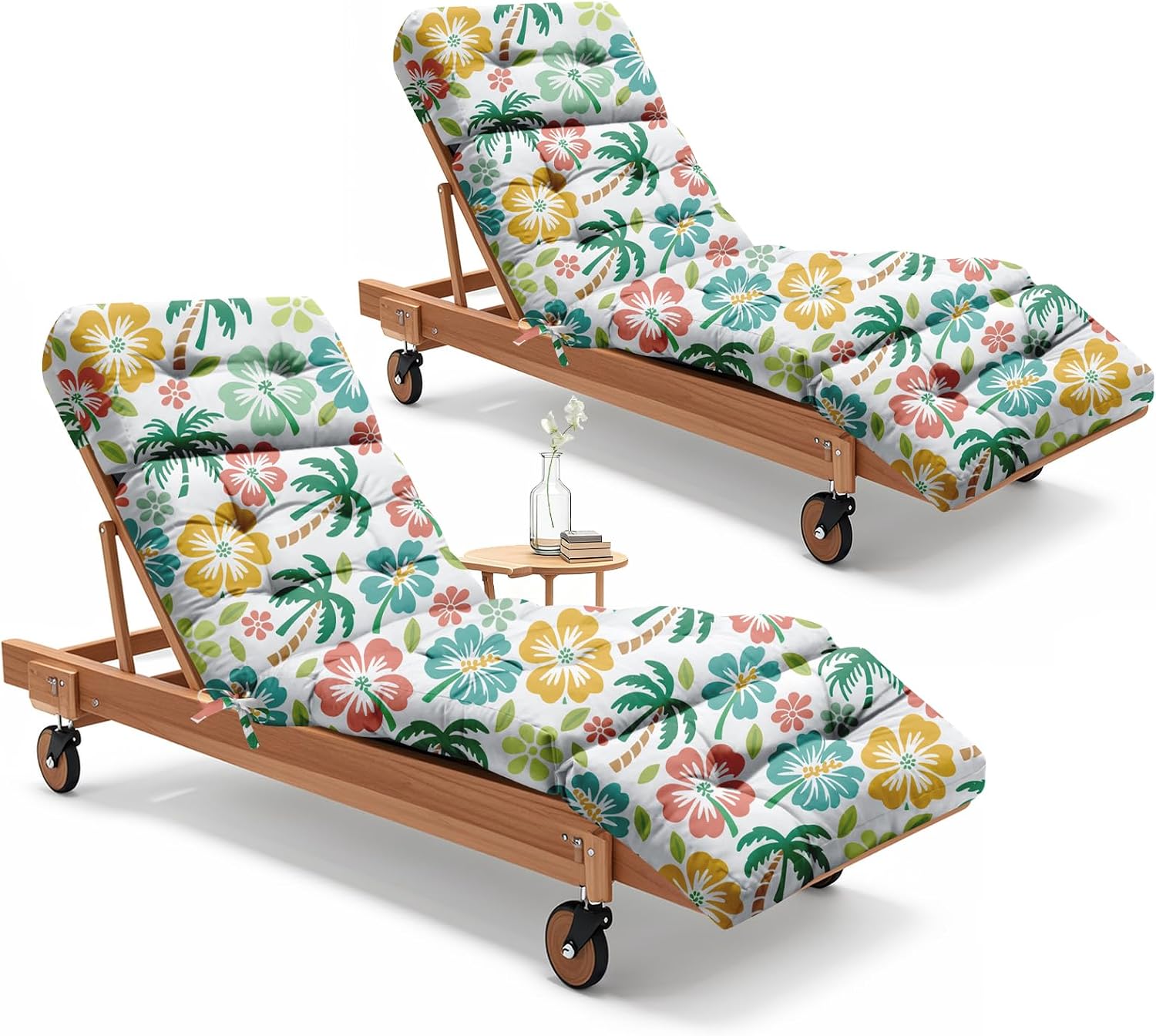 Outdoor Furniture Replacement Fabric - 야외용 긴 의자 라운지 의자 쿠션