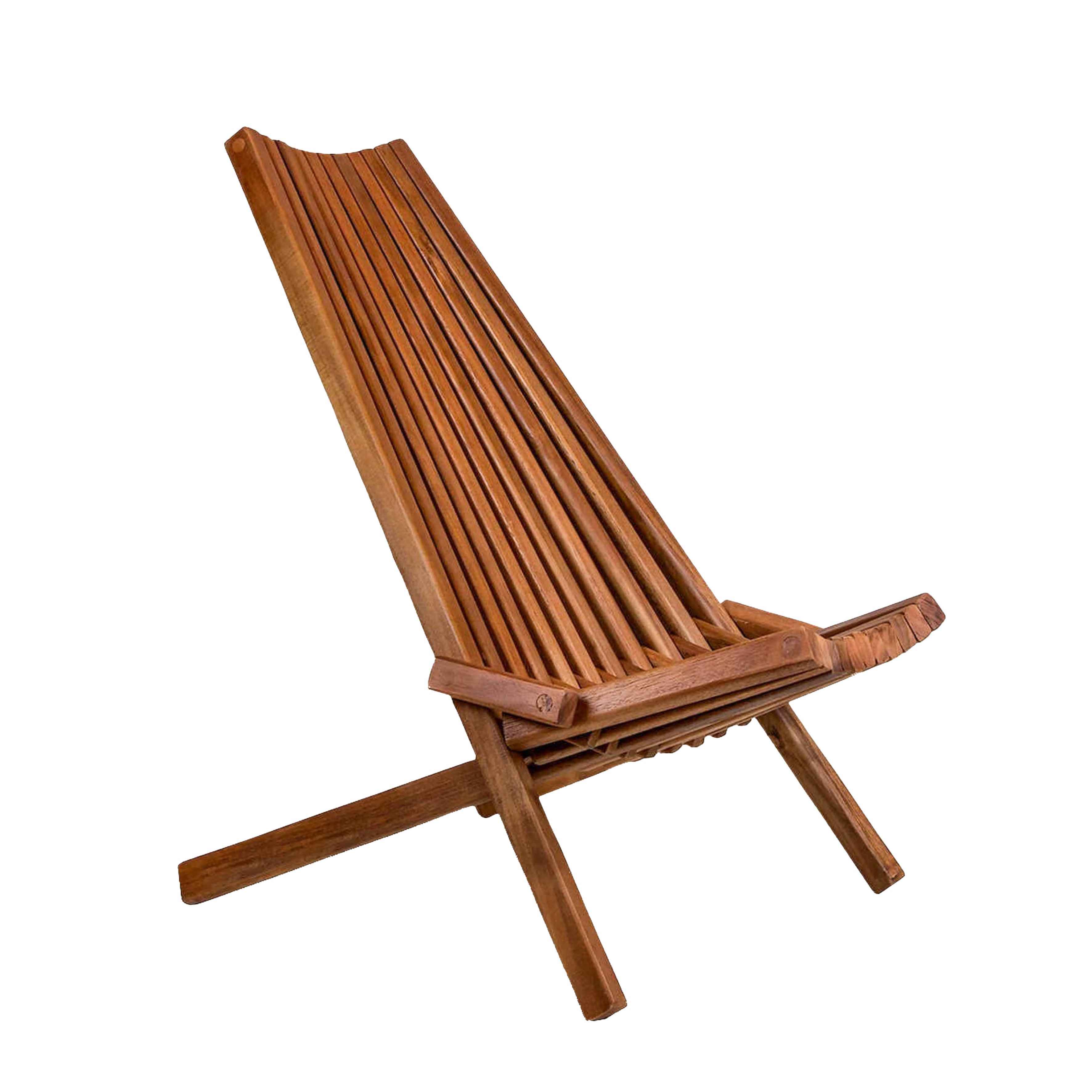 Outdoor Furniture Oil Teak - 아카시아 원목 접이식 야외 라운지 의자,