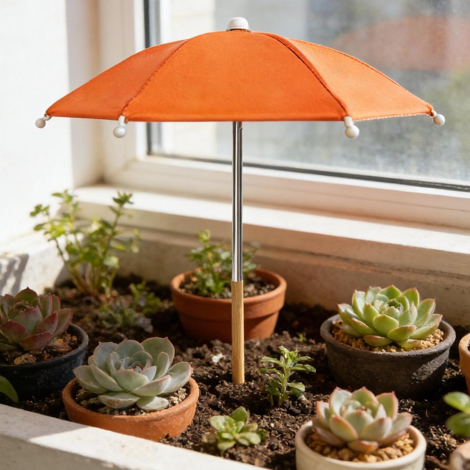 Outdoor Furniture With Umbrella - 야외 식물용 식물 우산 캐노피 꽃밭을