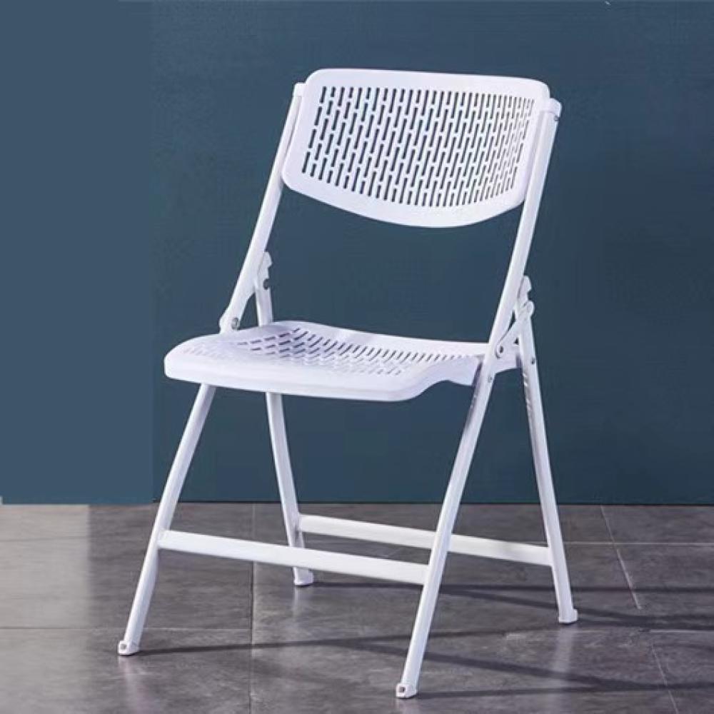 Outdoor Furniture Rental For Party - 도매 맞춤형 흰색 플라스틱 접이식 의자,