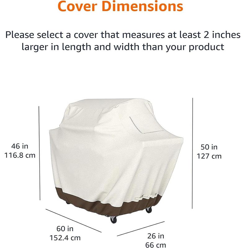 야외 가스 바베큐 후드 210D 대형 바베큐 베이지색  - Outdoor Furniture Replacement Fabric 리뷰 및 가격