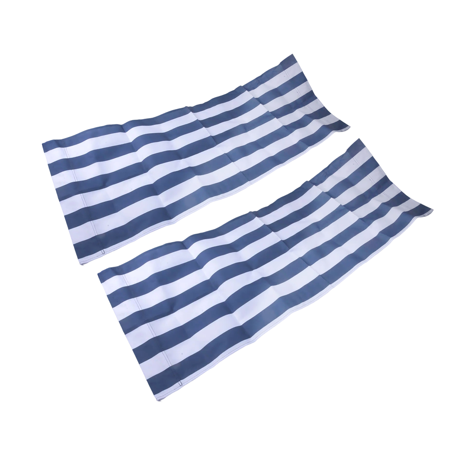 120x45cm 흰색-파란색 줄무늬 폴리에스터 원단 비 - Outdoor Furniture Replacement Fabric 리뷰 및 가격