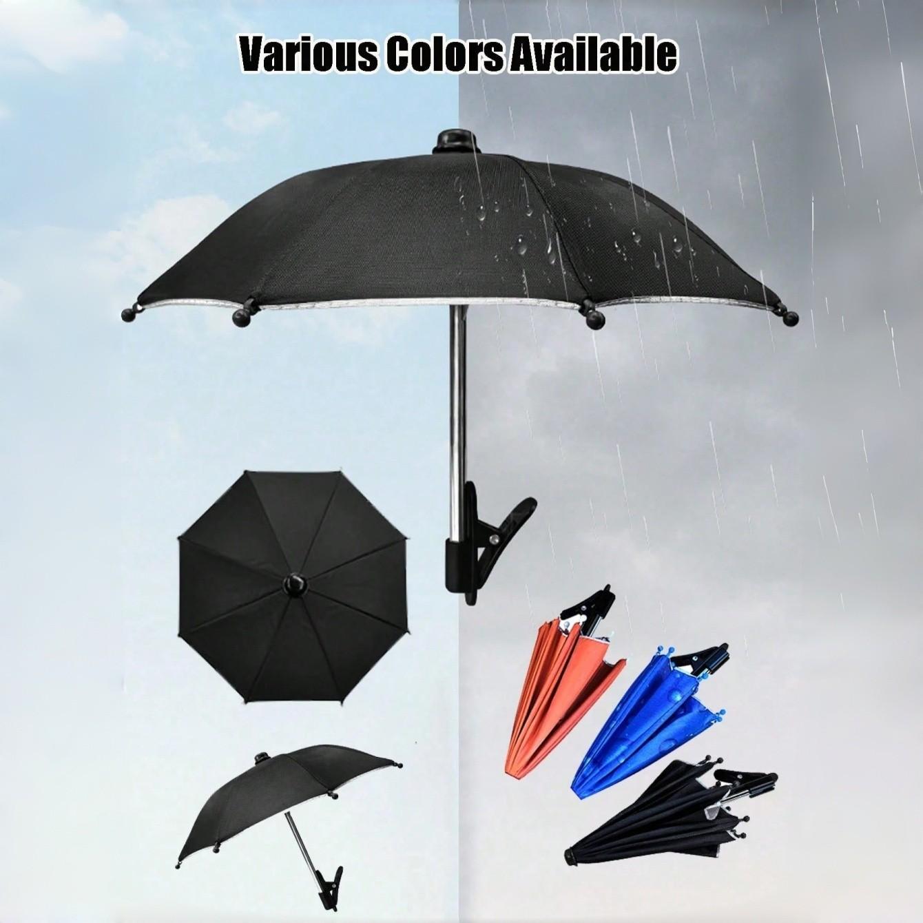 유니버설 폰 클립 우산, 방수 및 자외선 차단 미니 차 - Outdoor Furniture With Umbrella 리뷰 및 가격