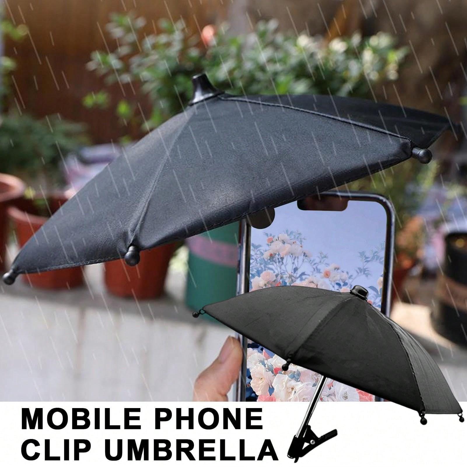 유니버설 폰 클립 우산, 방수 및 자외선 차단 미니 차 - Outdoor Furniture With Umbrella 리뷰 및 가격