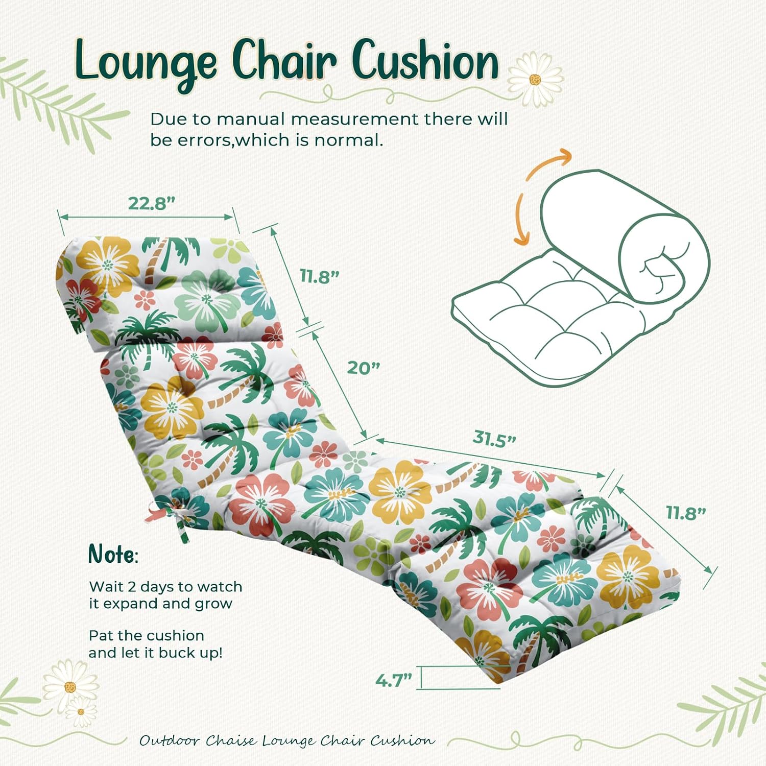 야외용 긴 의자 라운지 의자 쿠션 2개 세트 방수 75 - Outdoor Furniture Replacement Fabric 리뷰 및 가격