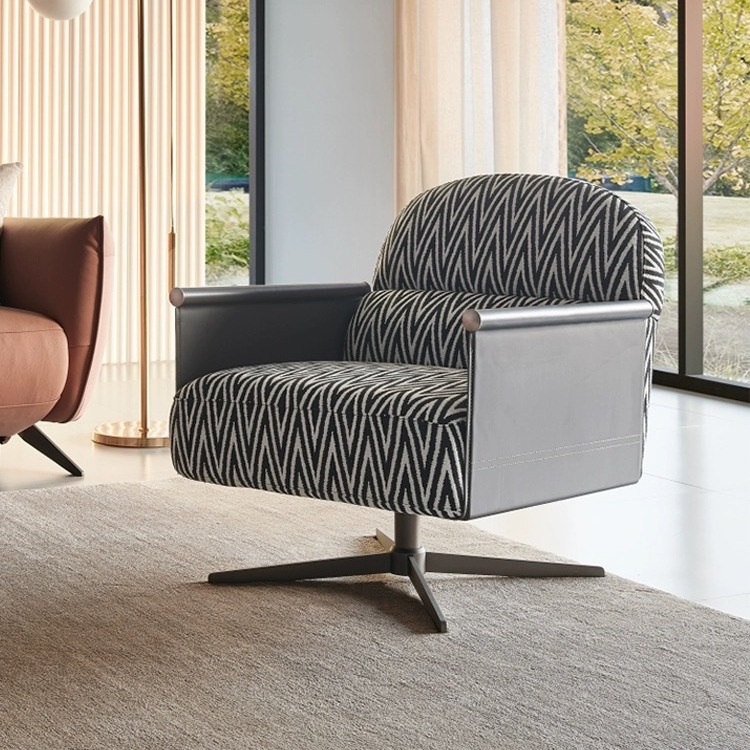 이탈리아 스타일 모던 미니멀리스트 소프트 암체어 회전식 - Outdoor Furniture Italian 리뷰 및 가격