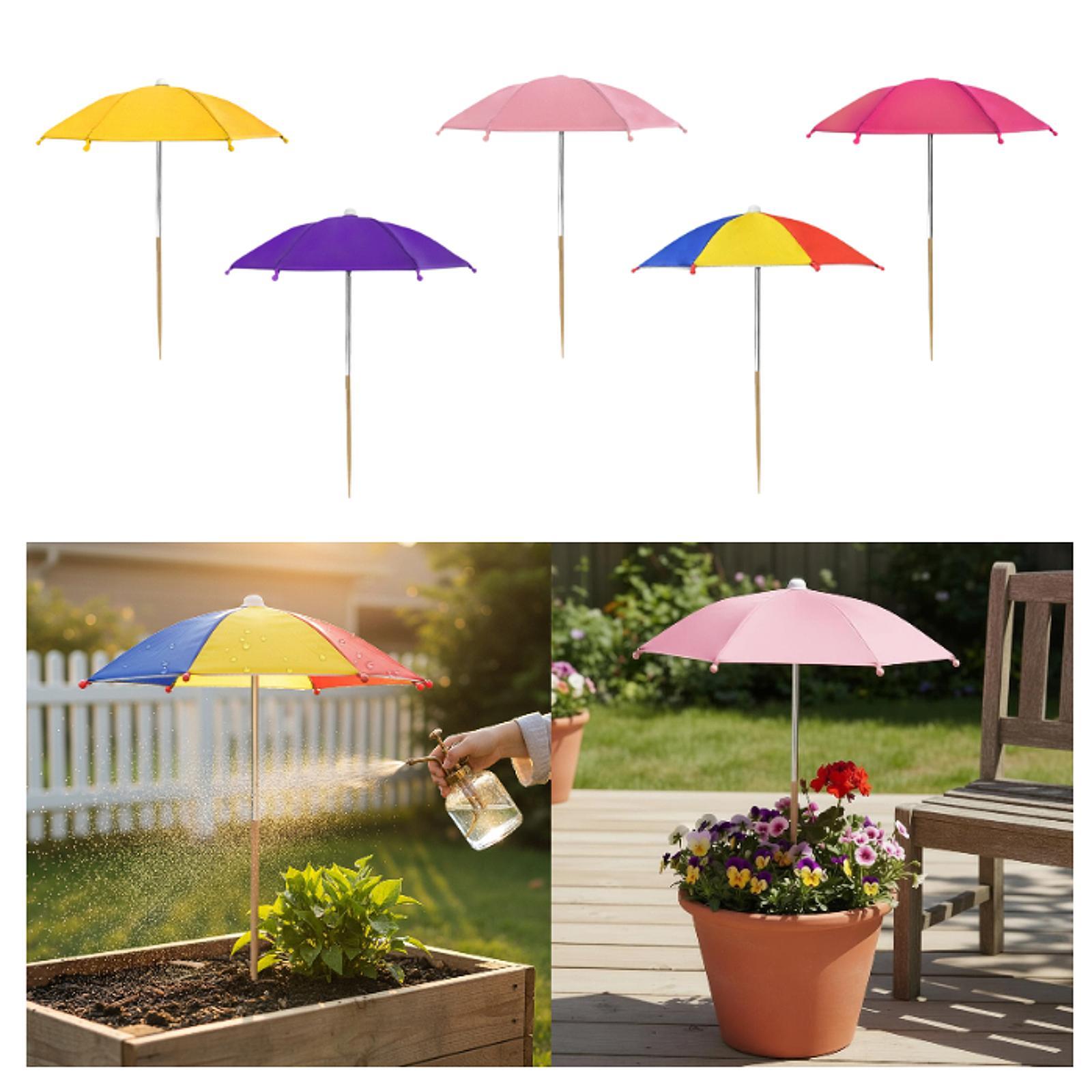 식물 우산 야외 보호 방풍 그늘막 우산 정원 화분용 햇 - Outdoor Furniture With Umbrella 리뷰 및 가격