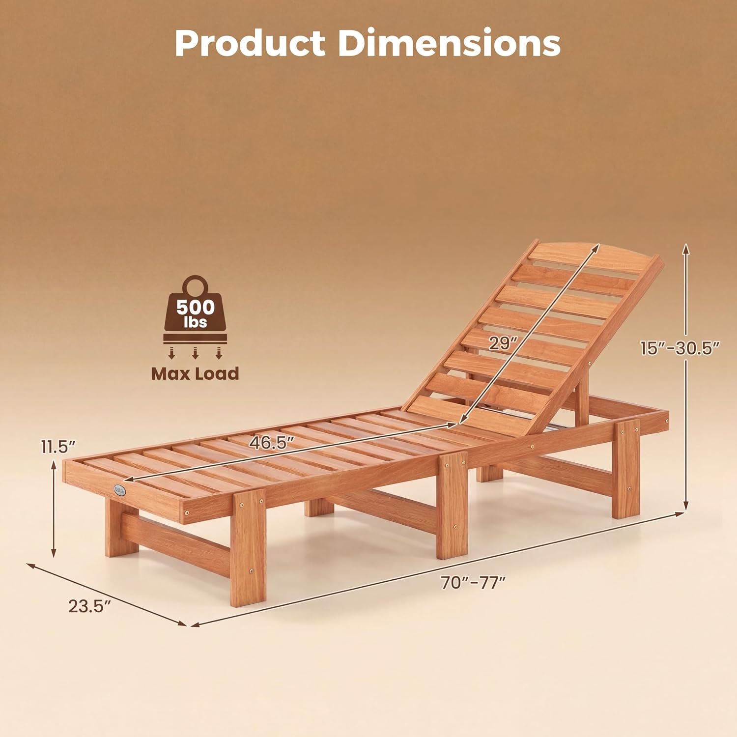 원목 셰즈 라운지, 티크 오일 마감 야외 라운지 의자  - Outdoor Furniture Oil Teak 리뷰 및 가격