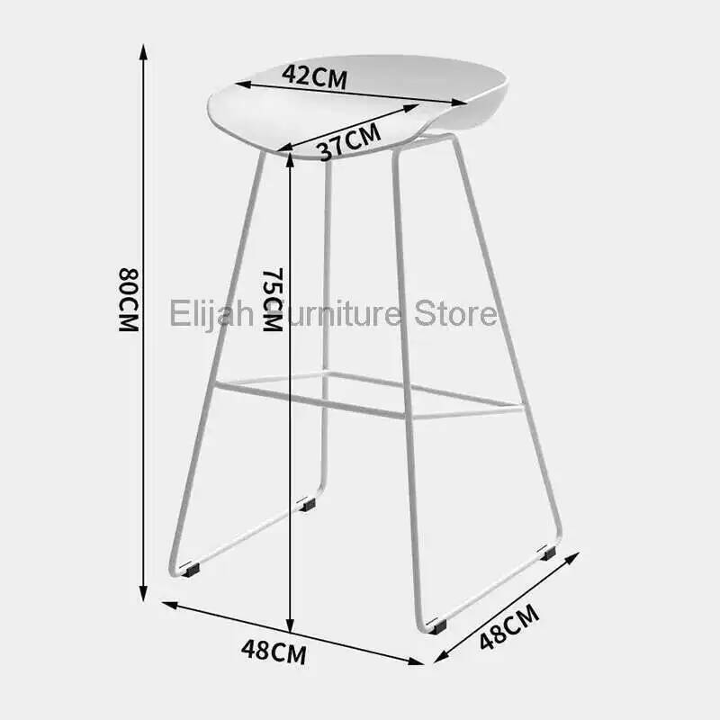 현대적인 미니멀리스트 홈 바 의자 북유럽 이탈리아 캐주 - Outdoor Furniture Italian 리뷰 및 가격