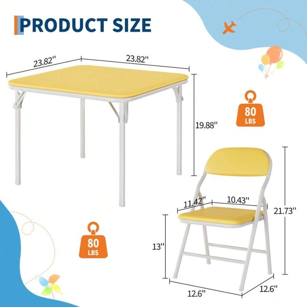 실내외 사용을 위한 접이식 사각 테이블 및 의자 세트, - Outdoor Furniture Table And Chairs 리뷰 및 가격