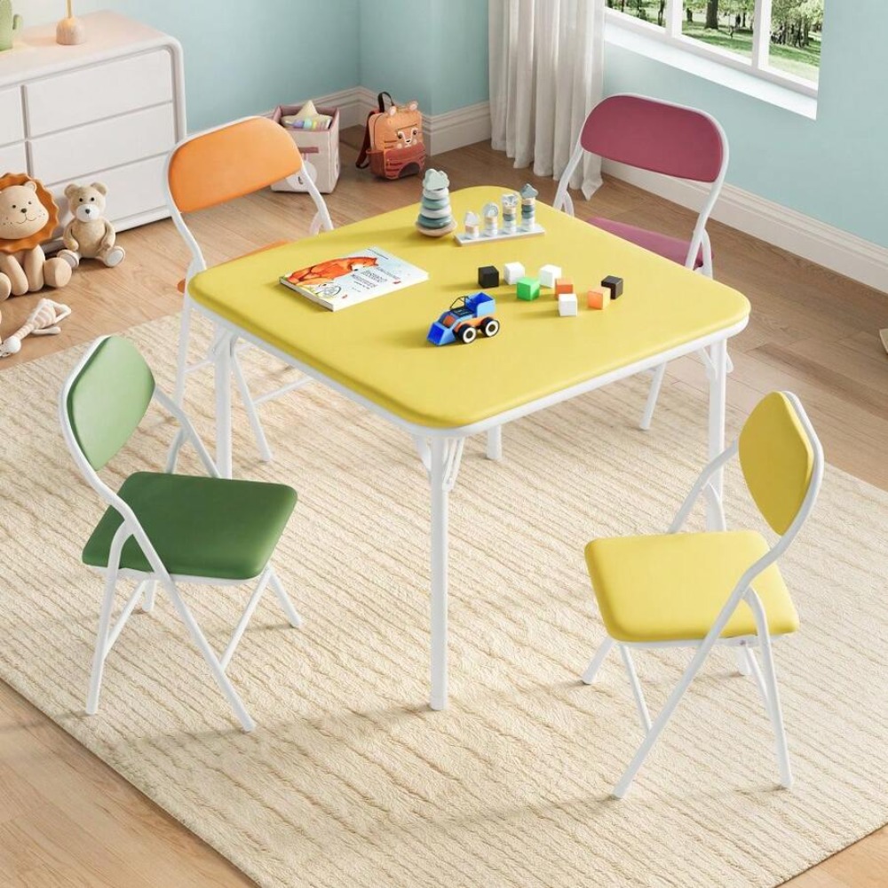 실내외 사용을 위한 접이식 사각 테이블 및 의자 세트, - Outdoor Furniture Table And Chairs 리뷰 및 가격
