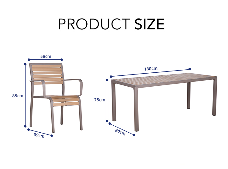 공장 가격 정원 야외 가구 레스토랑 알루미늄 파티오 4 - Outdoor Furniture Prices 리뷰 및 가격