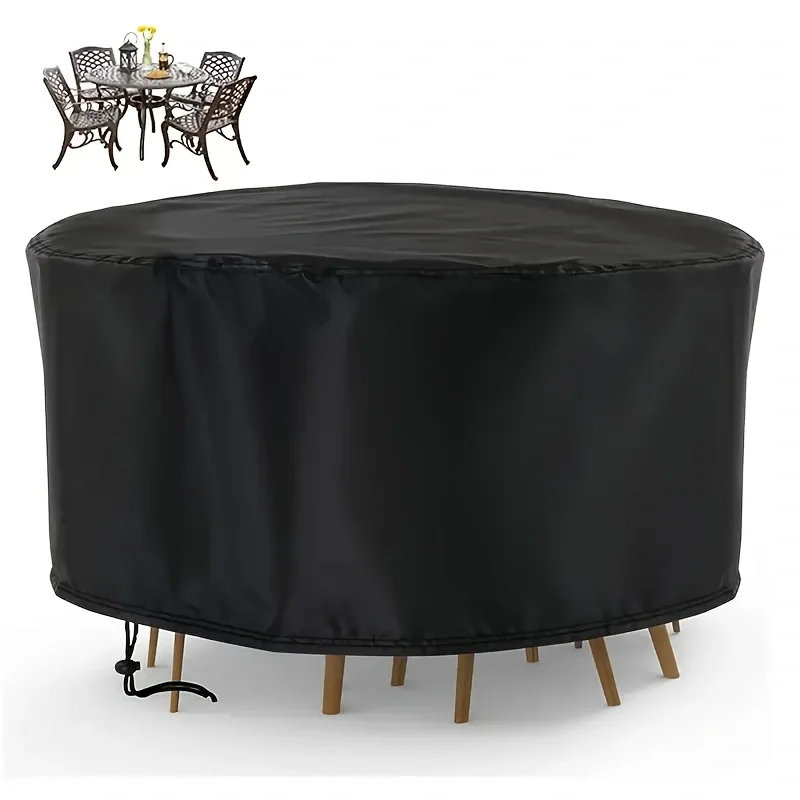 방수 원형 파티오 가구 커버 - 자외선 및 바람 차단, - Outdoor Furniture Waterproof 리뷰 및 가격