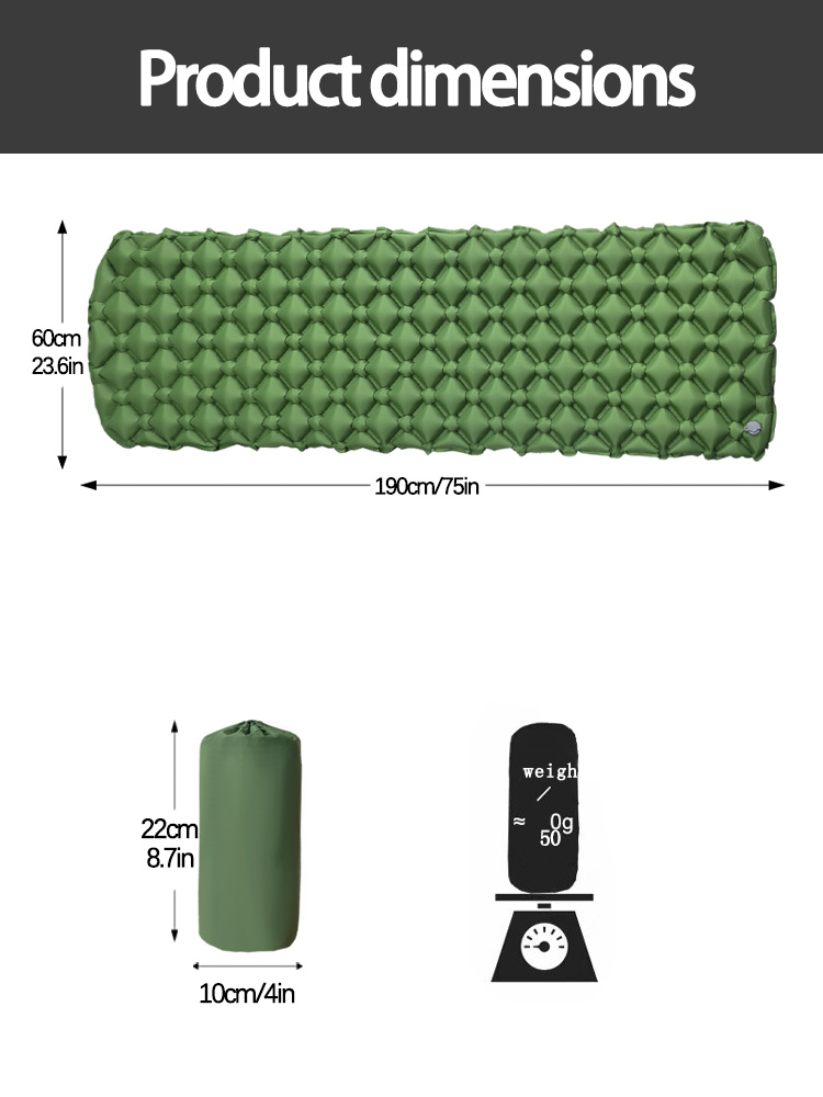캠핑용 에어매트 텐트 접이식 캠프 침대 수면 패드 피크 - Outdoor Furniture Pads 리뷰 및 가격